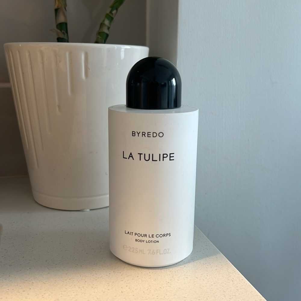 NEW Byredo La Tulipe Body Lotion White with Black Cap